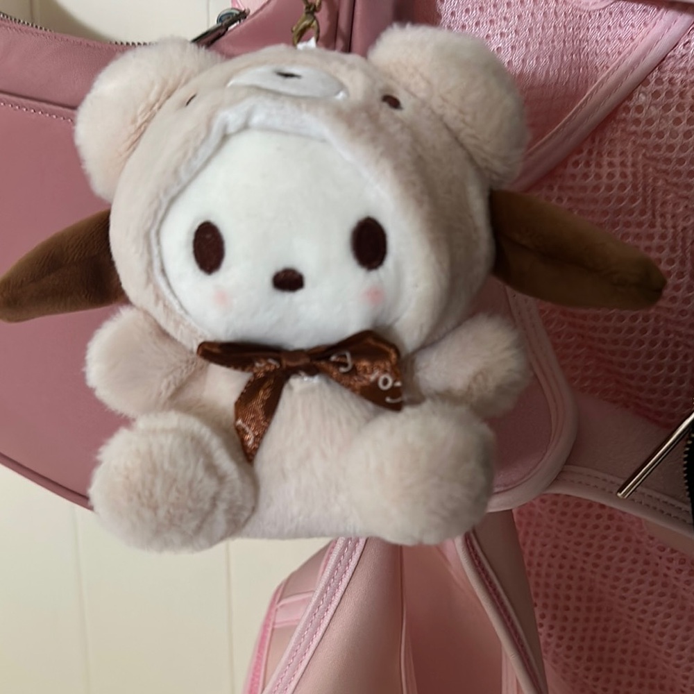 Plush keychain